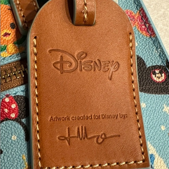 Disney Parks Dooney & Bourke Jerrod Maruyama Crossbody Handbag NWOT - Picture 5 of 5
